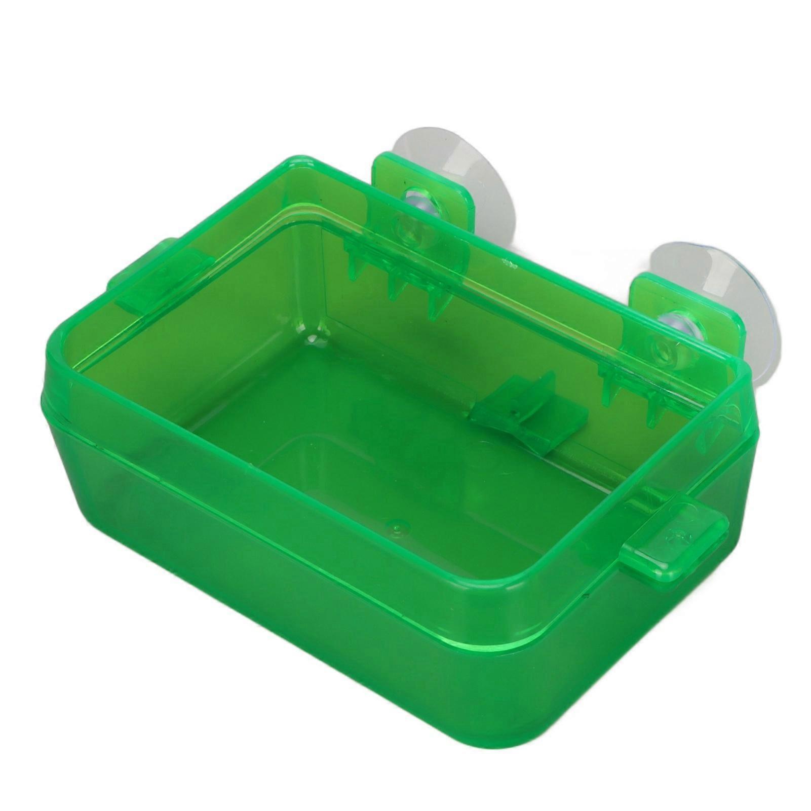 Suction Cup Reptile Feeding Bowl Escape Proof for Gecko Lizard Bearded Dragon