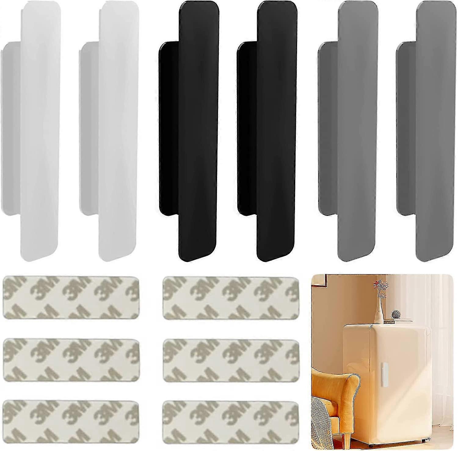 Self Adhesive Handle for Doors and Windows - 6pcs, Sliding Door and Furniture Handles