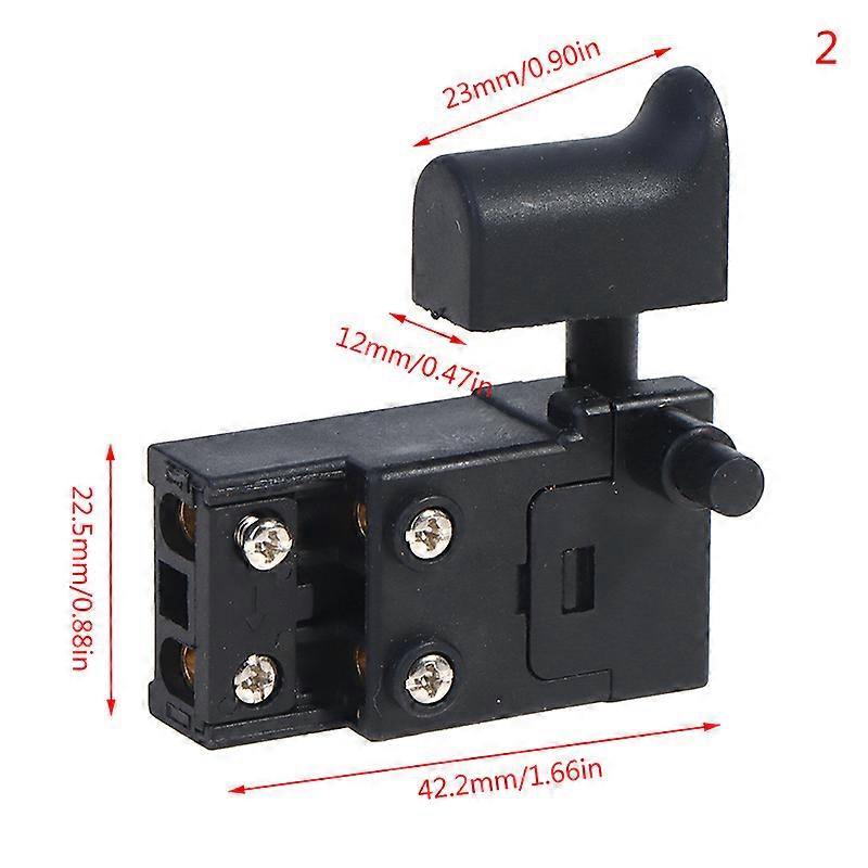 Micro Electric Hammer Angle Grinder Cutting Machine Drill Switch Tool Speed Control Trigger Button