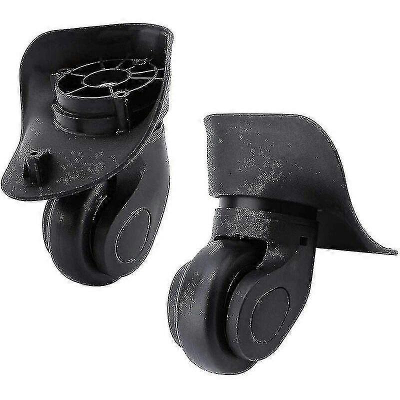 ユニバーサルな高耐久サイレントゴム製交換用スーツケースホイール（ペア）サムソナイト プラチナ ラゲッジスーツケース交換修理