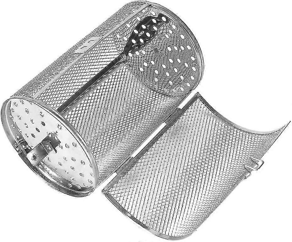 1 Piece 12 * 18cm Electric Oven Applicable Baking Cage Rotating Roller Roasting Peanuts Melon Nuts Chestnuts Baking Tools