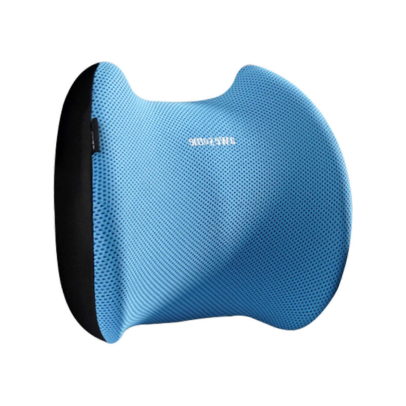 車のメモリーフォーム枕用ランバーサポート枕腰痛緩和人間工学に基づいた流線型カーシート枕
