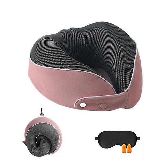 Low Resilience Portable Travel Pillows Travel Neck Travel Pillows Durable U-Shaped Travel Pillows No Deformation Aircraft Travel Pillows