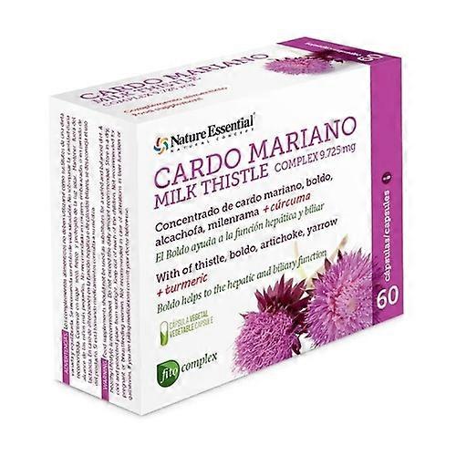 Milk thistle complex 9725mg 60 vegetable capsules