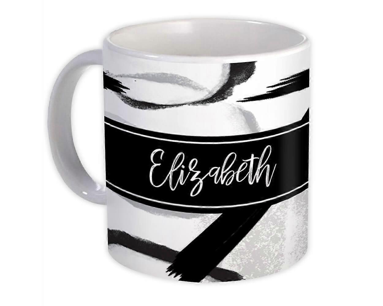 Gift Mug: Abstract Personalized Custom Name