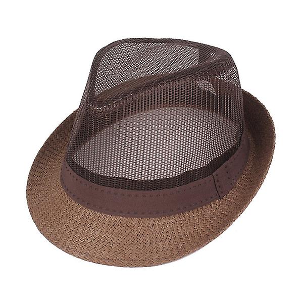 Ny mode cap Fedoras kände bred Brim Hatcoffee