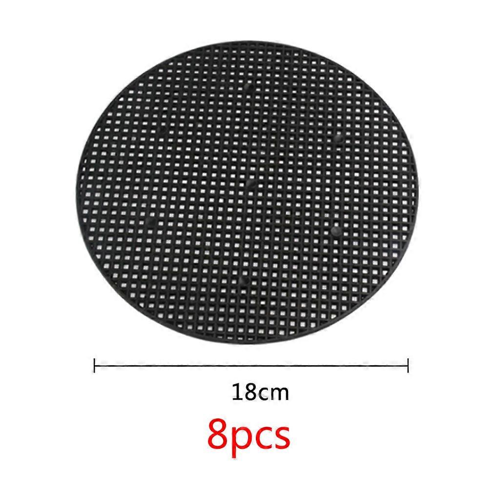 Round Square Flower Pot Hole Mesh Pad Bonsai Pot Bottom Grid Mat Prevent Soil
