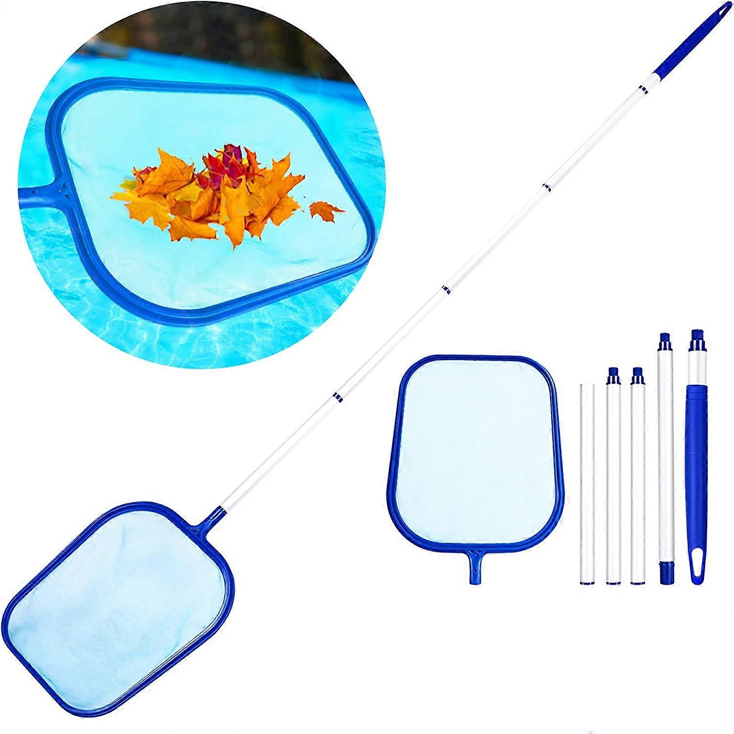 Surface Landing Net, Leaf Skimmer with 1.2M Detachable Handle  (Blue)
