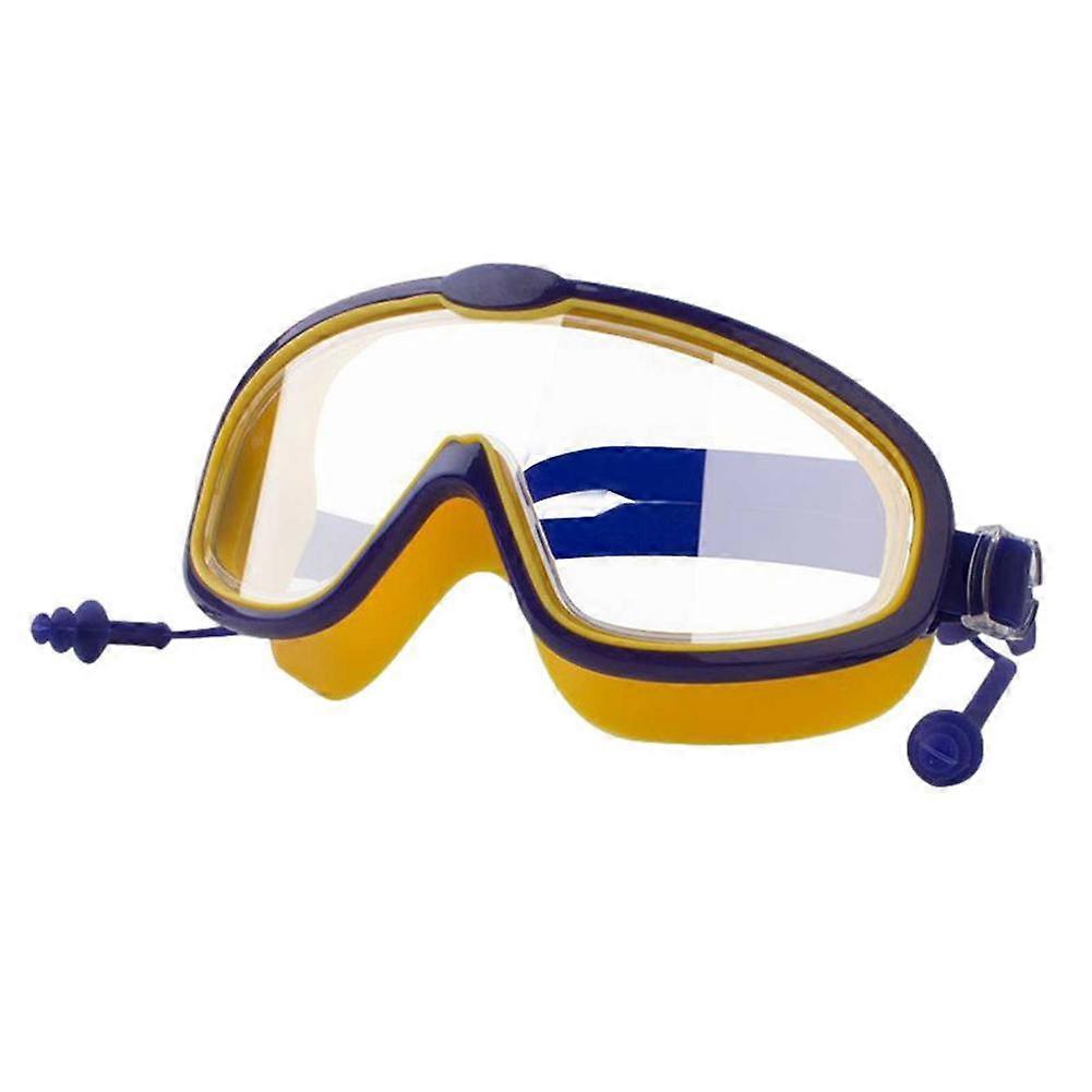 New Adjustable Children's Swimming Goggles Anti-Fog Clear Vision Swim Glasses UV Protect Children Waterproof Silicone Mirrored