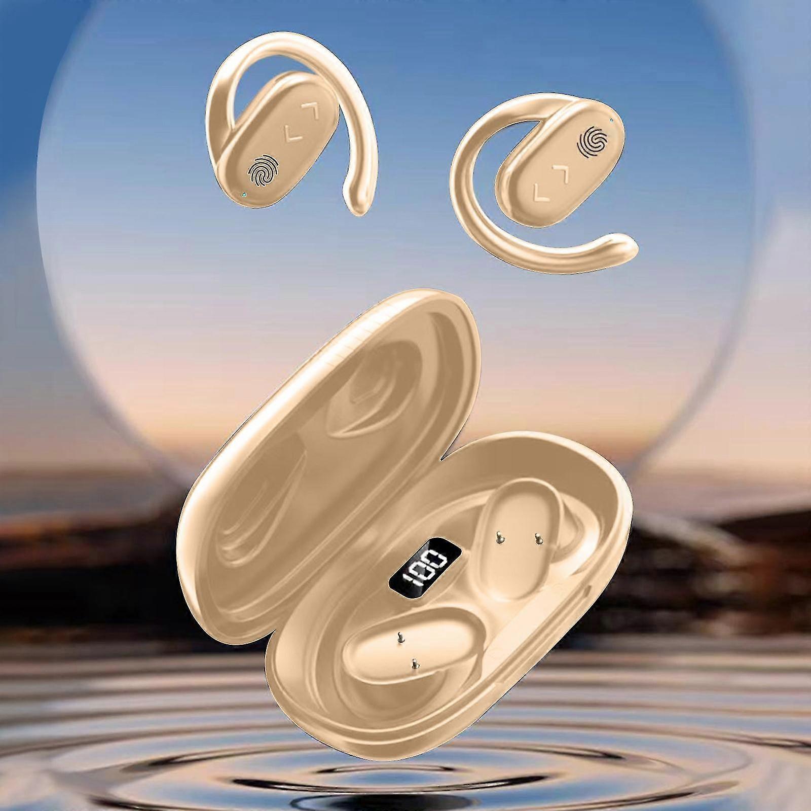 Bluetooth 5.3 Open Type Non In Ear Directional Sound Transmission Intelligent Button Ultra Long Range Wireless Earphones