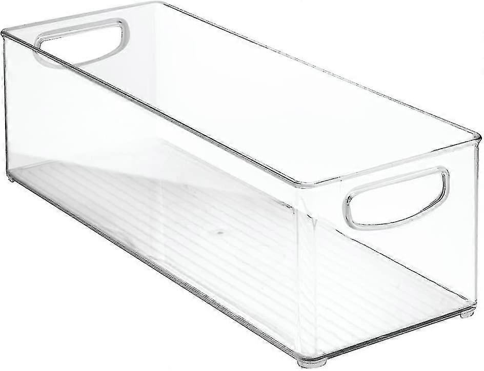 Extra Large Plastic Storage Boxes For The Fridge, Pantry, Clear.(1pcs