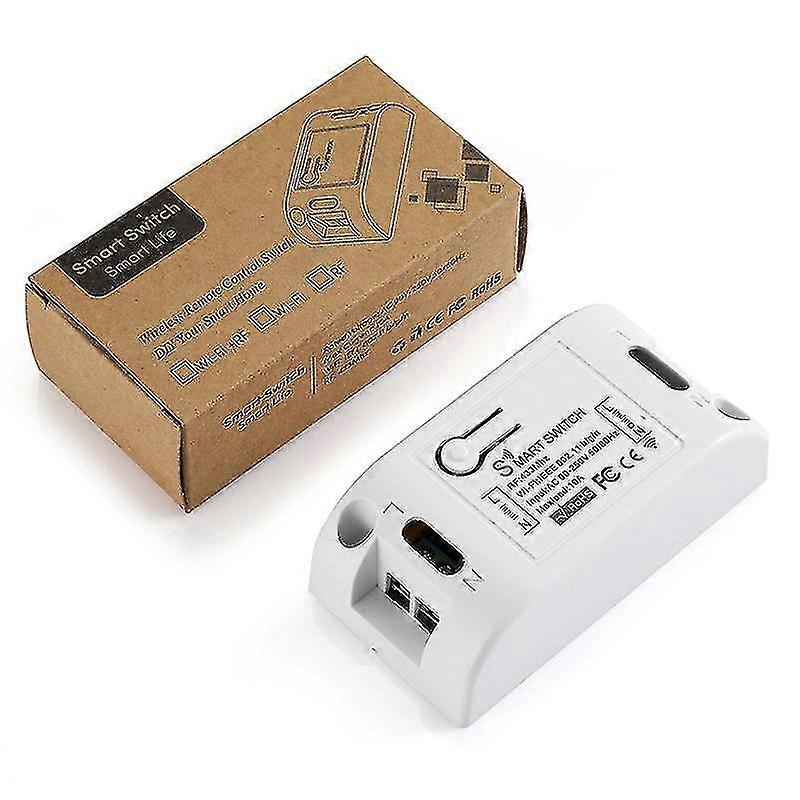 1pc Smart Switch Timer Diy Wireless Switch Voice Control Smart Home Automation