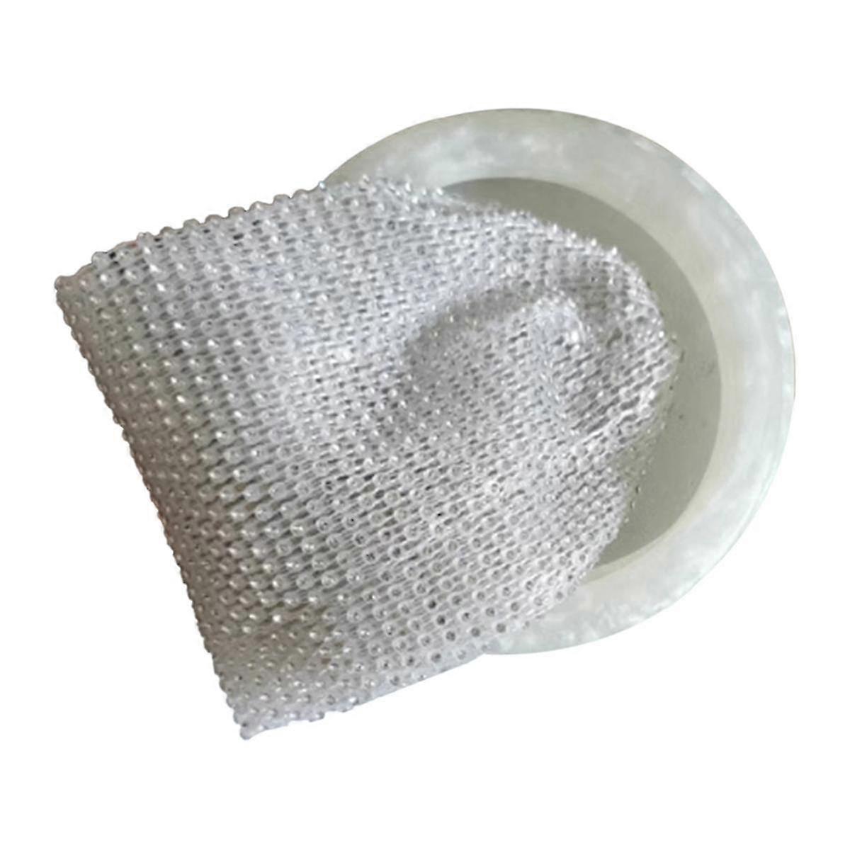 Weintasche, elastisches Netz mit robustem Griff Hochzeitsgeschenk, funkelnde schöne wiederverwendbare Weintasche für Hochzeitsgeburtstagsfeier