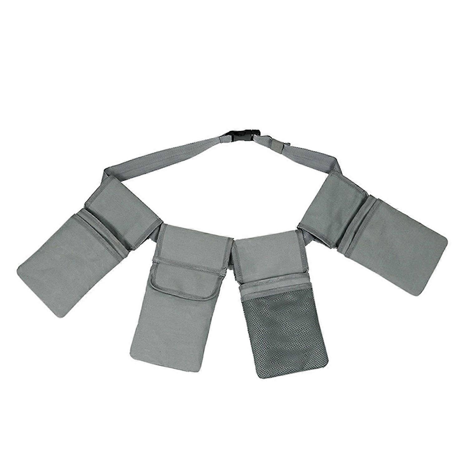 Garden Tool Belt Bag with Adjustable Pockets Large Capacity Easy Access Storage Pouch Garden Tools