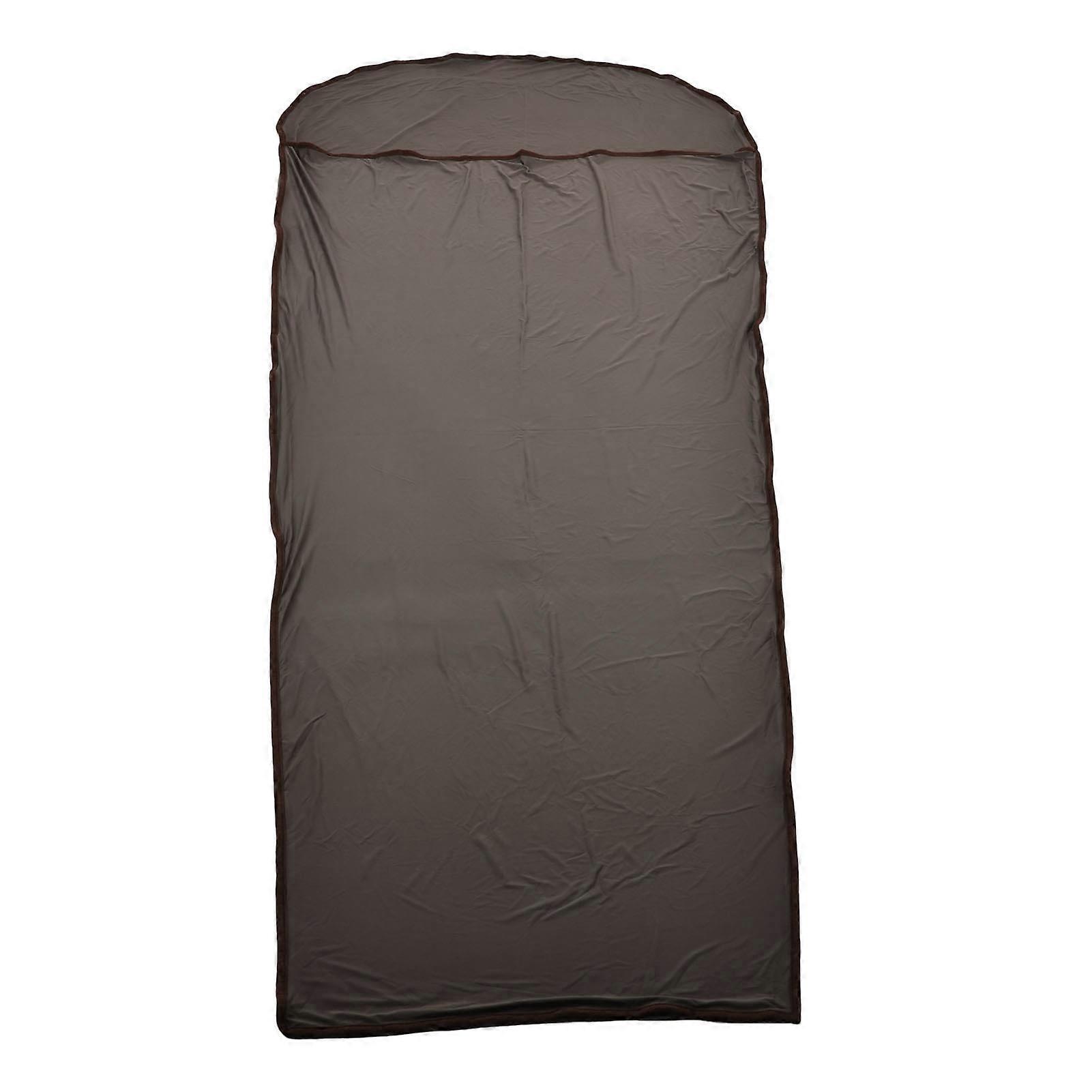 Sovsäcksfoder Ultralätt Multifunktionell Elastisk Sovsäck för utomhuscampingGrå