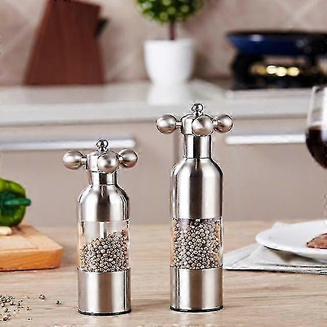 Black Pepper Mill Salt Pepper Grinder Spice Grinder Kitchen Creative Gadgets