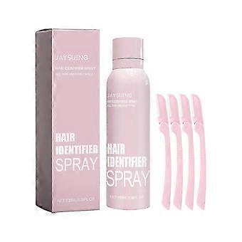 Utsökt 1-3 st håridentifieringsspray för ansiktsrakning, håridentifieringsspray för dermaplaning