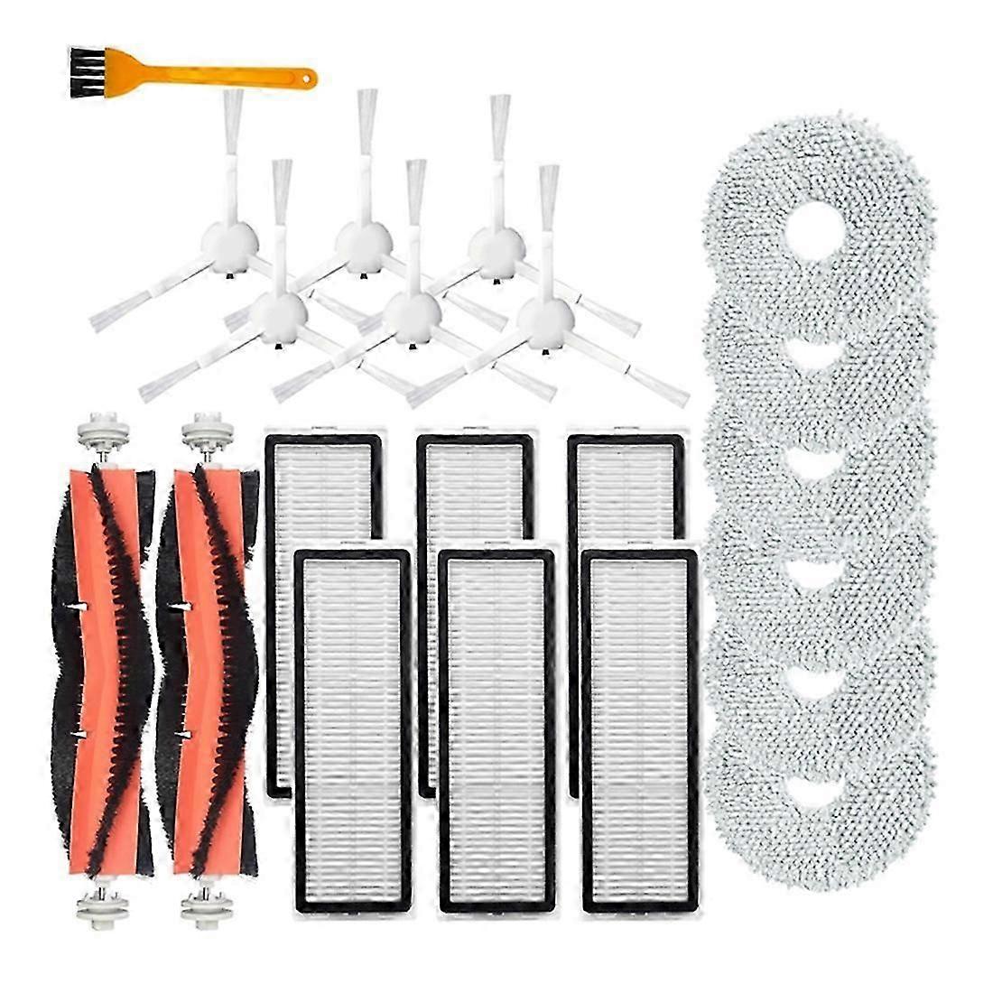 thumbnail image 2 of Hepa Filter Parts Compatible With MOOSOO MT720 MT501 MT710 Robotic Vacuum Cleaner Accessories (Pack Of 8 2 of 12