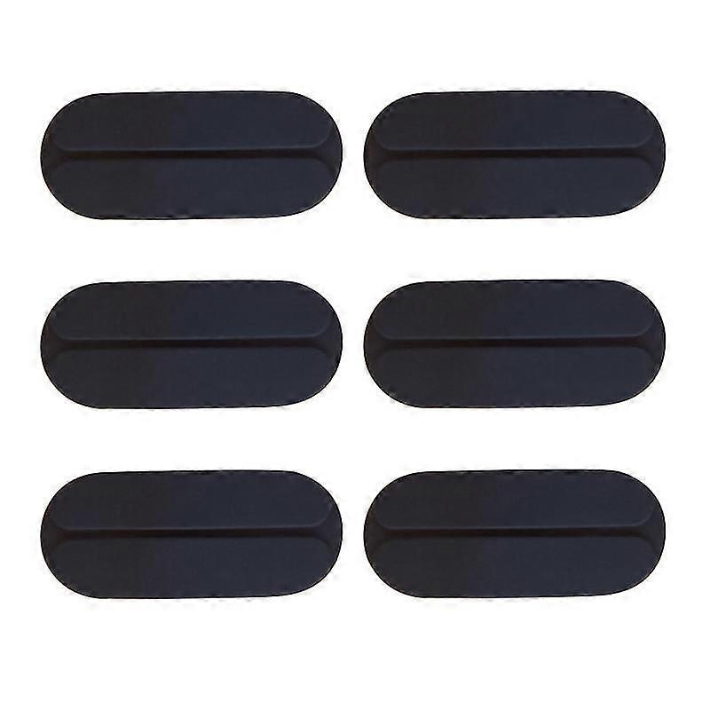 6pcs Mini Silicone Shoulder Pads Invisible Shoulder Strap Pads Non-slip Shoulder Strap Gasket Lingerie Shoulder Pads Anti-slip Shoulder Clasp For Wome
