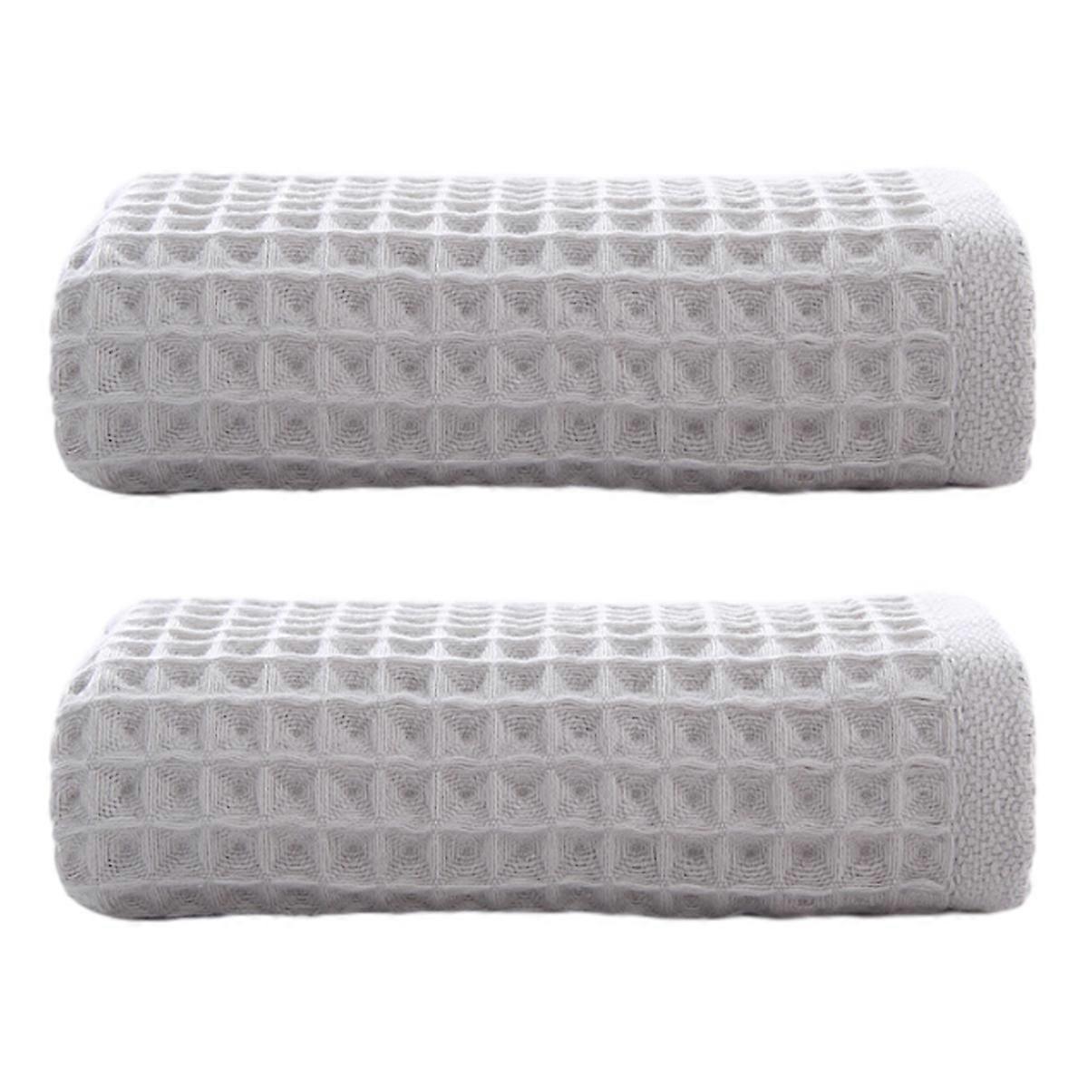 Towel set - quick-drying and lint-free - waffle structure