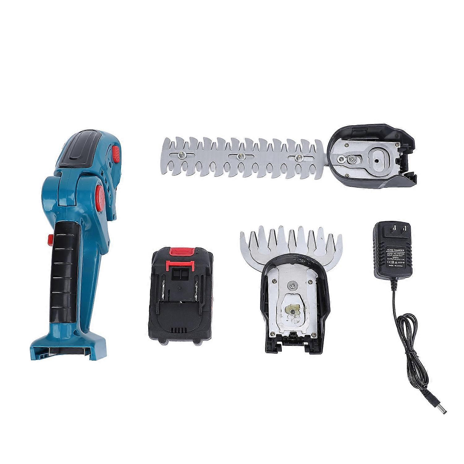 Handheld Grass Trimmer Multifunctional Rechargeable Electric Shrub Trimmer for Home US Plug 100‑240V