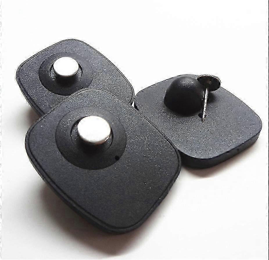 Rf Anti-theft Label Black Size Square Rf Hard Label Supermarket Shopping Mall Clothing Towel Eas Anti-theft Buckle