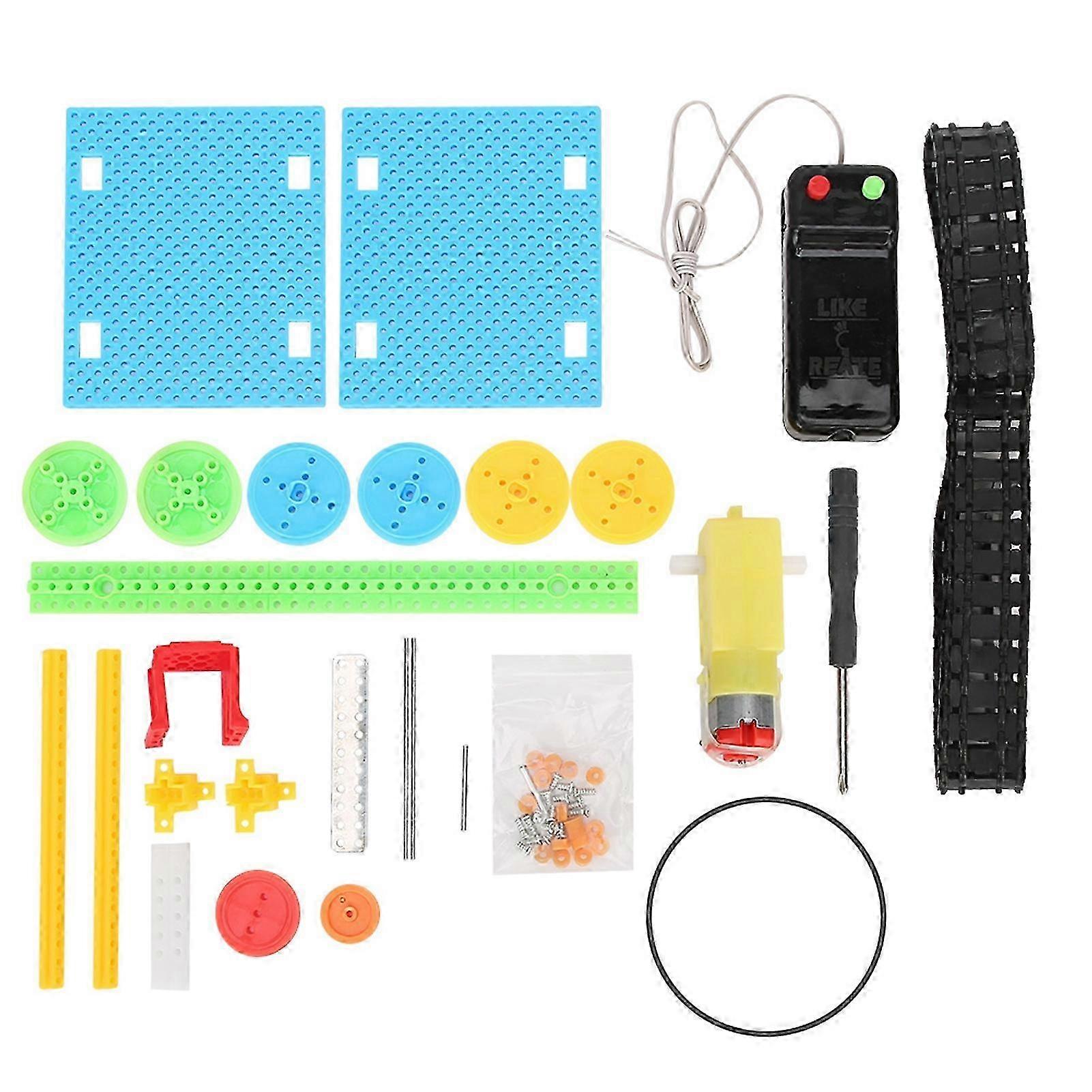 Assembled Educational Model Toy ABS Plastic DIY Electric Conveyor Model Science Technology Tool