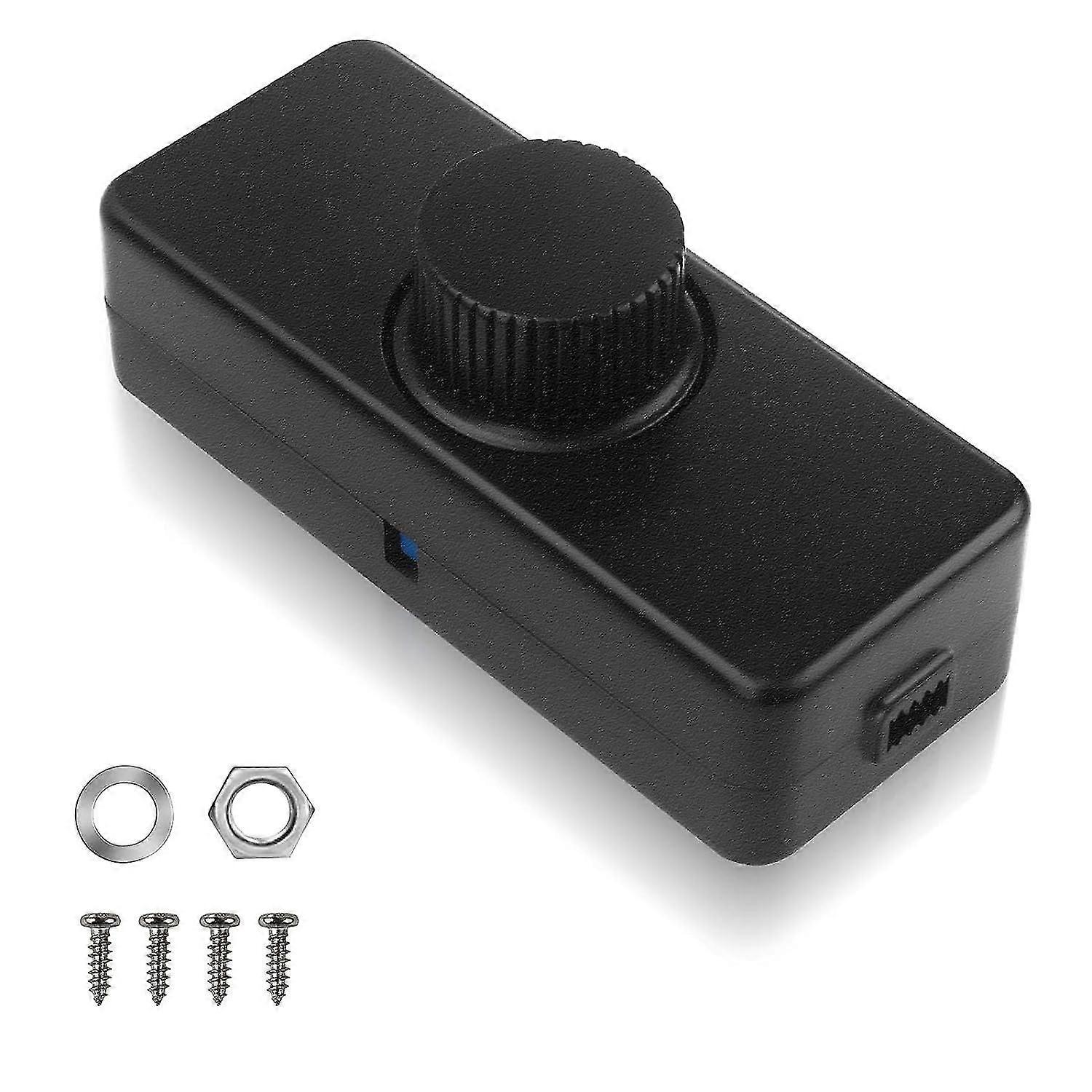 Led Light Dimmer, Smart Button Switches And Dimmers, 220-240v / 50hz 3-100 W, Silent Adjustable Rotary Dimmer For Led Lamps