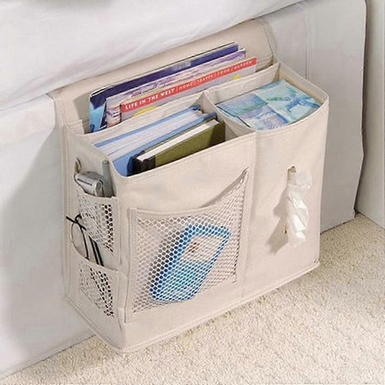 Pocket bedside storage pocket storage organization