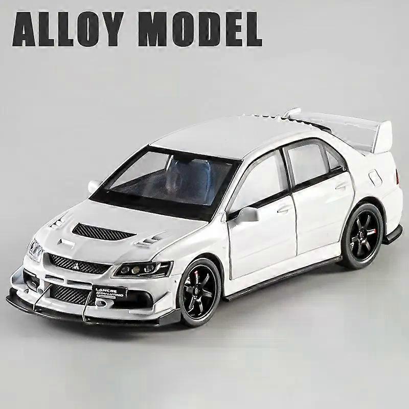 1:32 JDM Lancer Evolution Alloy Model Car Toy Diecasts Metal Casting Sound and Light Car Toys For Children Vehicle