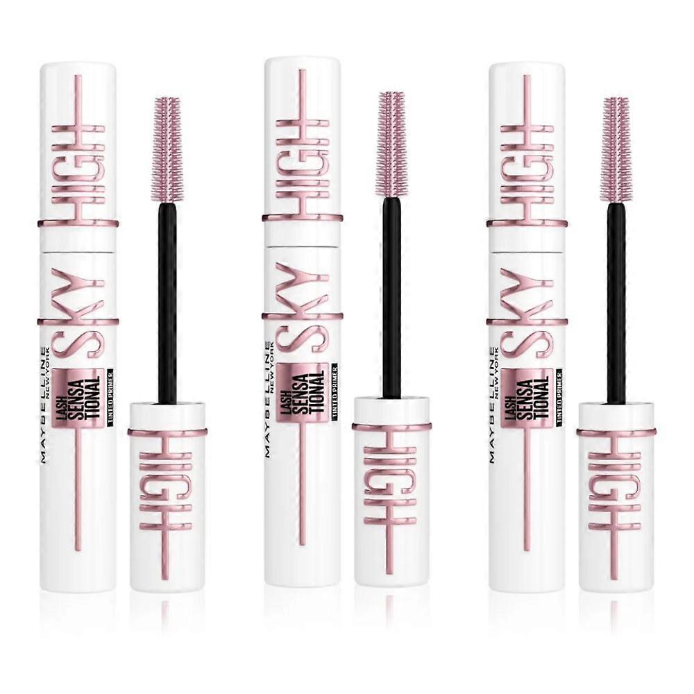 3 x Maybelline Lash Sensational Sky High Mascara 7.2ml - Tinted Primer