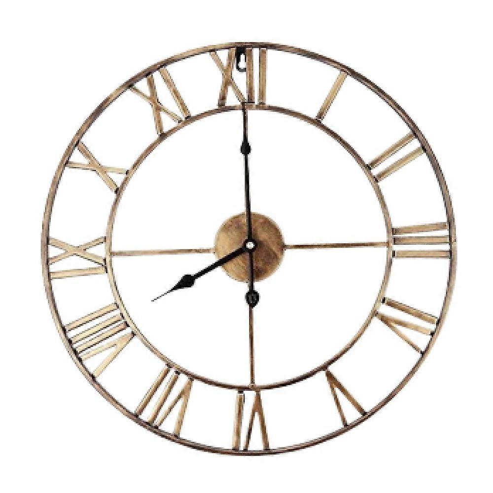 Simple Retro Clock Decoration-40CM Bronze
