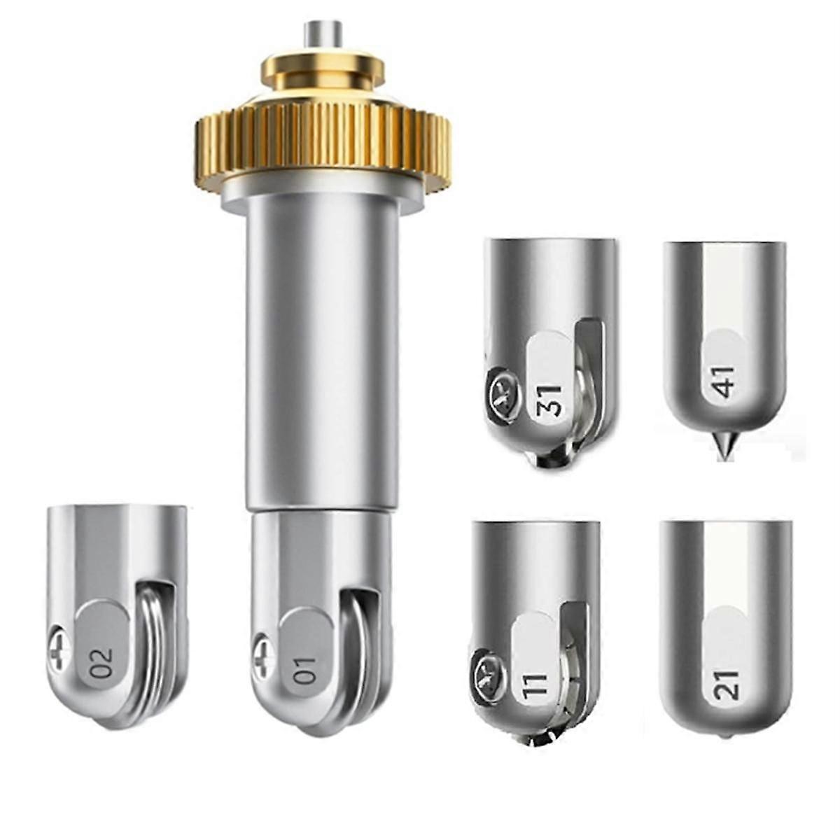 Perforation Blade,Engraving Tip,Wavy Blade,Fine Debossing Tip Single and Double Scoring Wheel for Tool