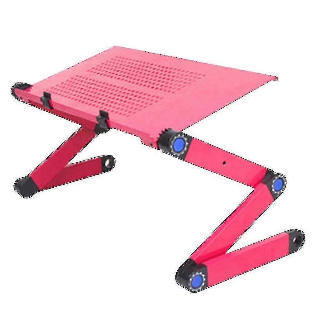 Foldable Laptop Bed Table Portable Stand Rose