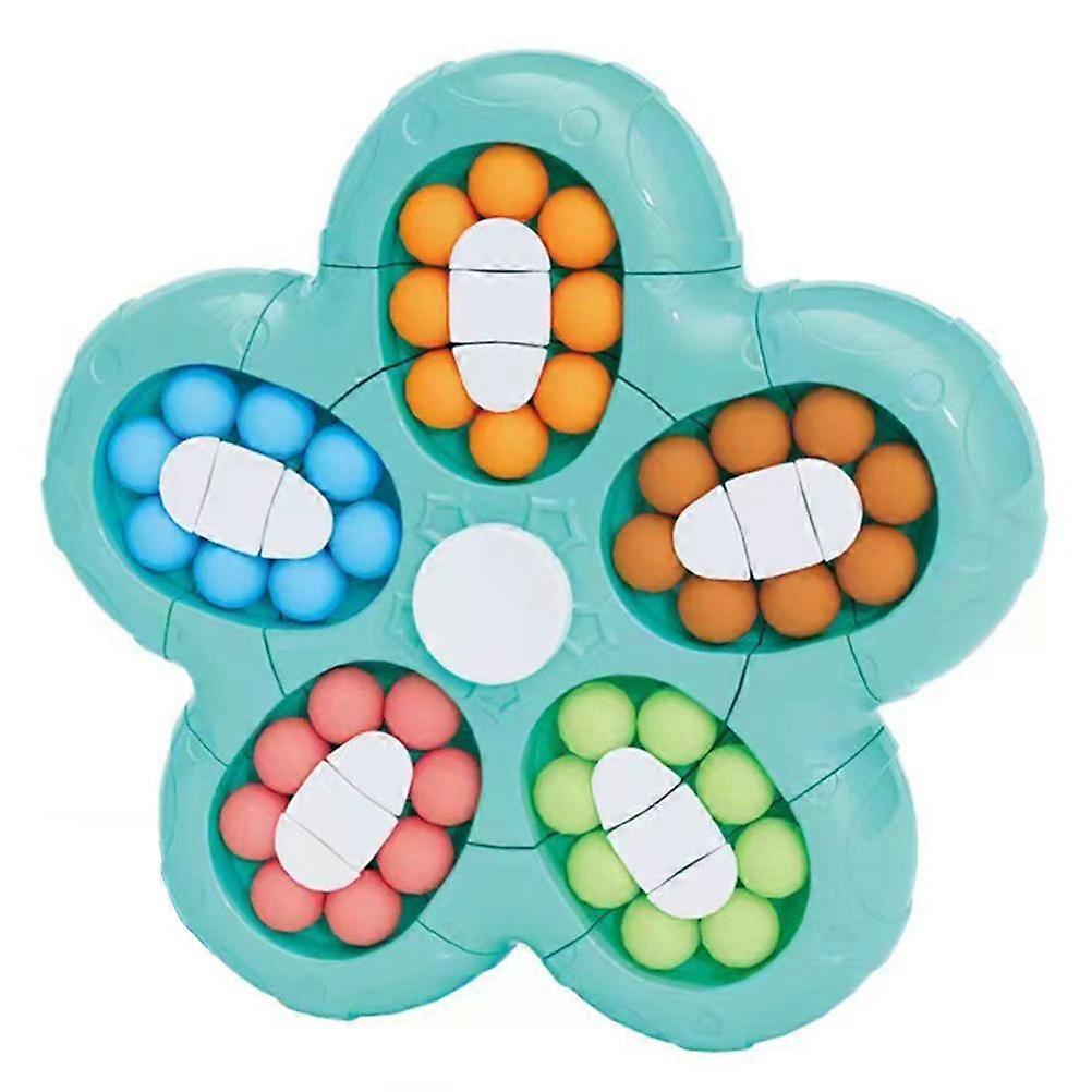 Finger IQ Game Bean Rotating Cube Intelligence Games Decompression Puzzle Anxiety Relief Toy for Children and Adults