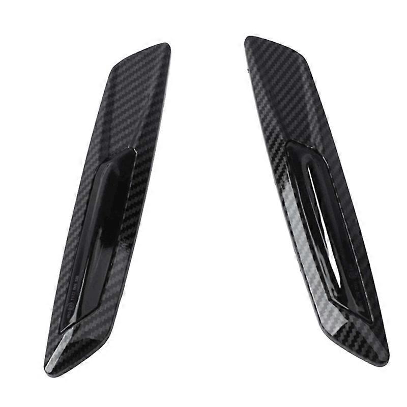 Carbon Fiber Pattern Car Dynamic LED Side Marker Light