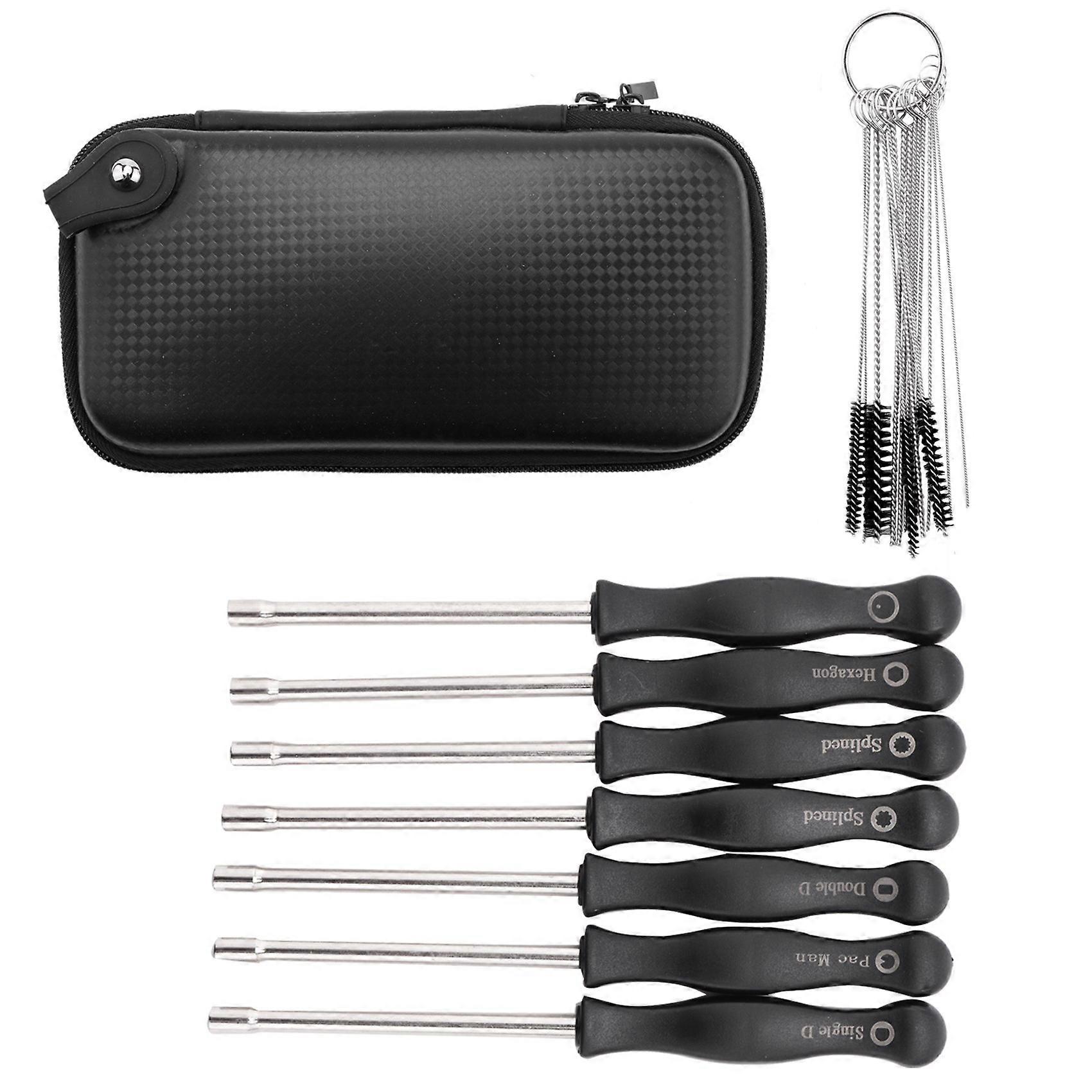 11Pcs Carburetor Tool Kit with Cleaning Needles Brushes