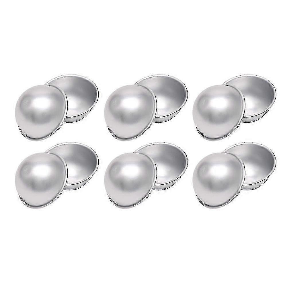 12pcs Aluminium Ball Baking Mold