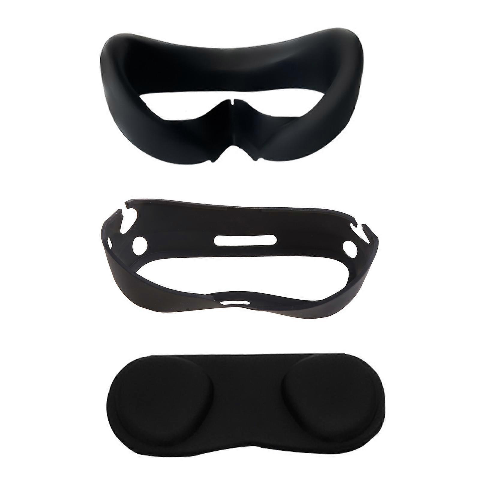 Practical VR Silicone Facial Interface for Pico 4 Virtual Reality Headset Glasses Lens Cover Eco-friendly Material