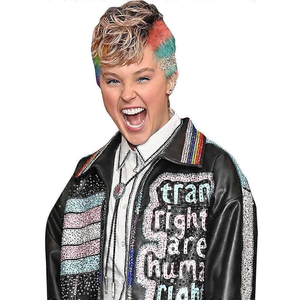 Jojo Siwa (Leather Jacket) Half Body Buddy Cutout