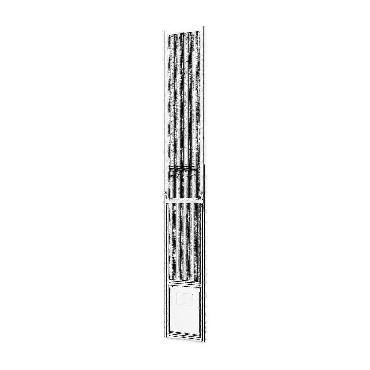 Extra Large 4 Way Locking Pet Swivel Door For Pet