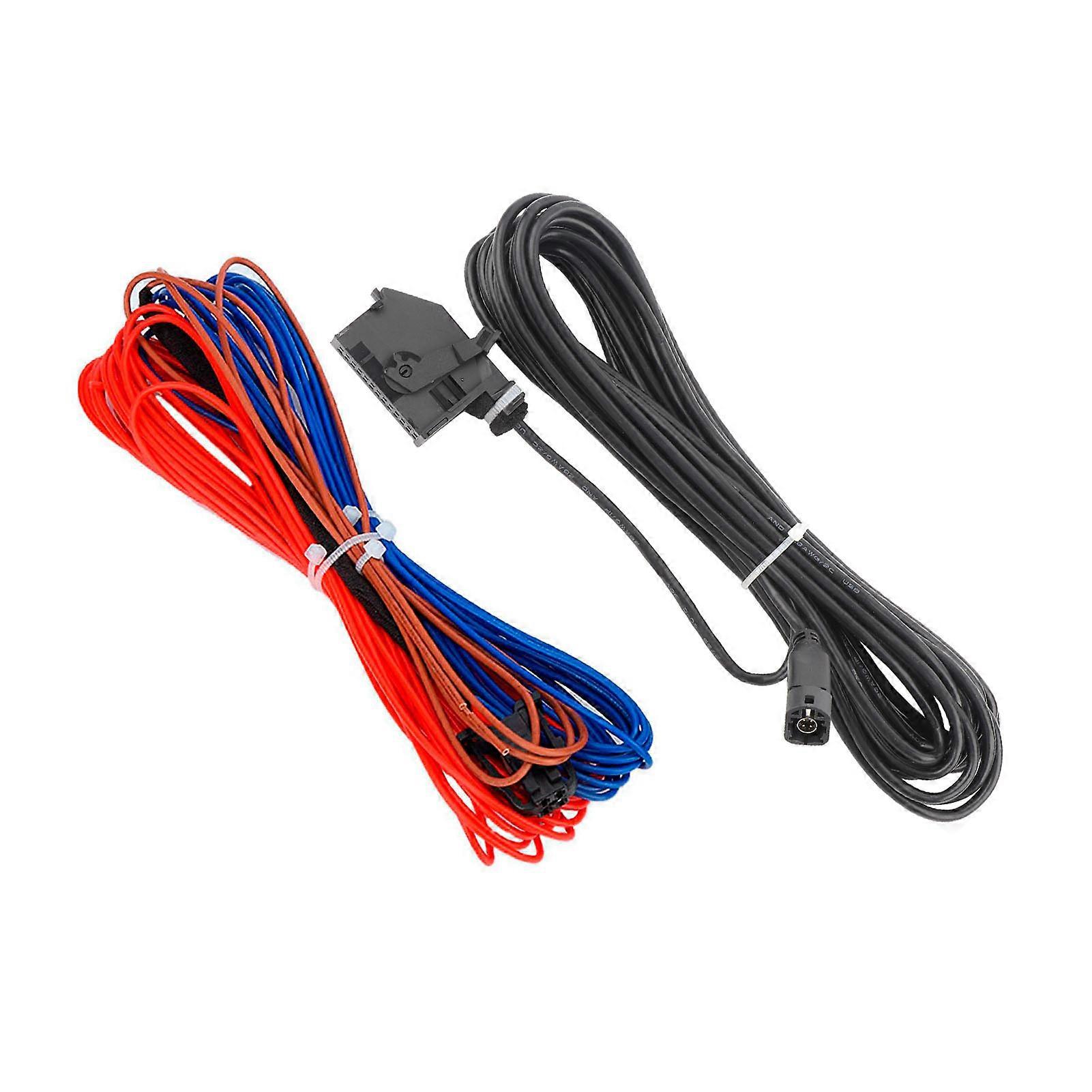 RGB Rear View Camera Cable Socket Video Harness
