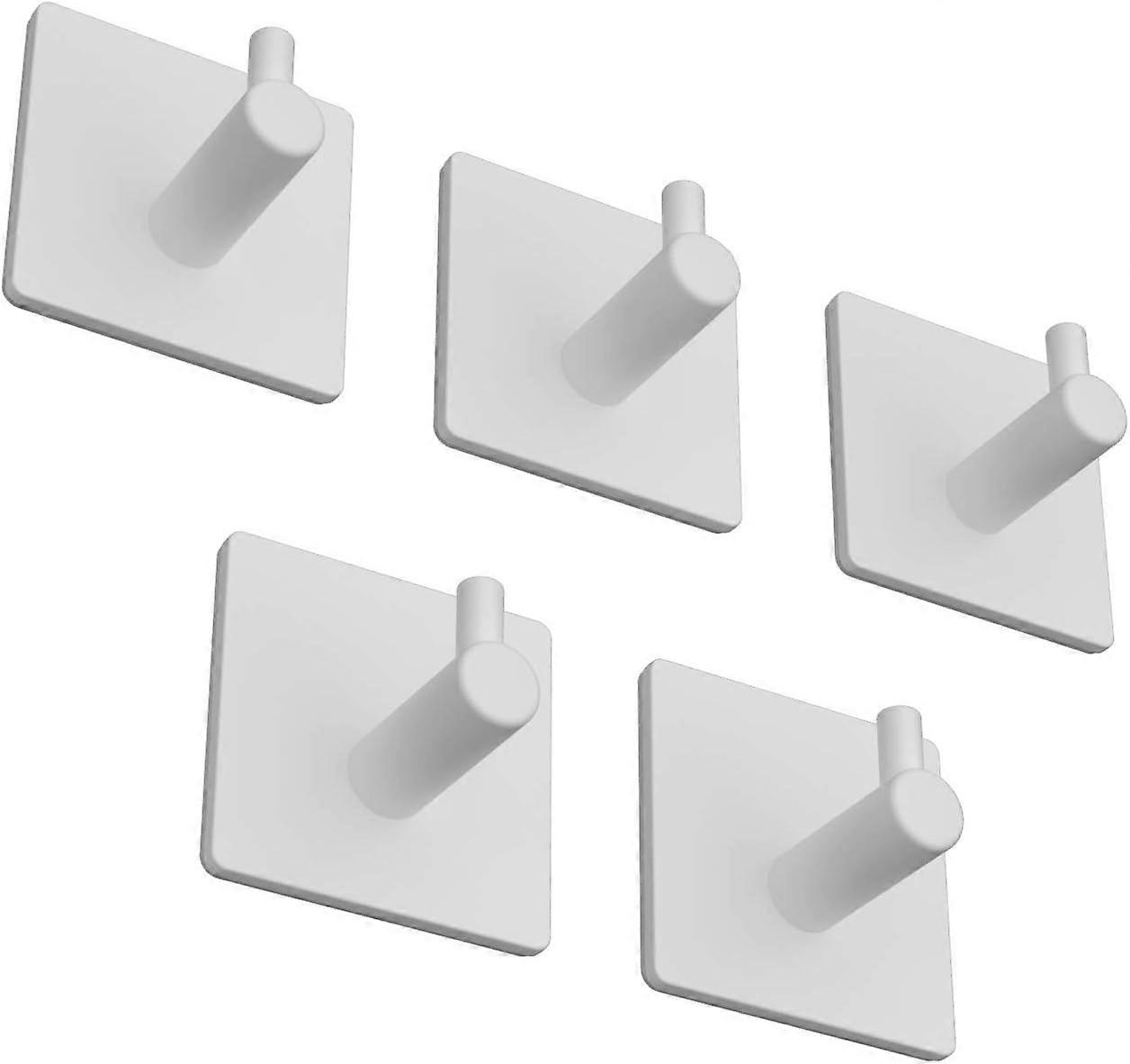 Self-adhesive towel hook, stainless steel bathrobe hook