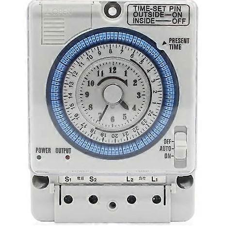 Analog Daily Clock Mechanical Timer Switch Time Switch
