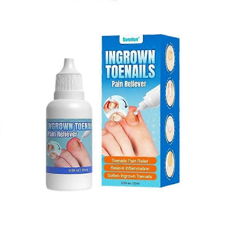 1/2/3pcs Ingrown Toenail Treatment Extra Strong, 20ml Ingrown Toenail Drop, Cuticle Care Oil for Ingrown Toenails, Fungal Nail Treatment