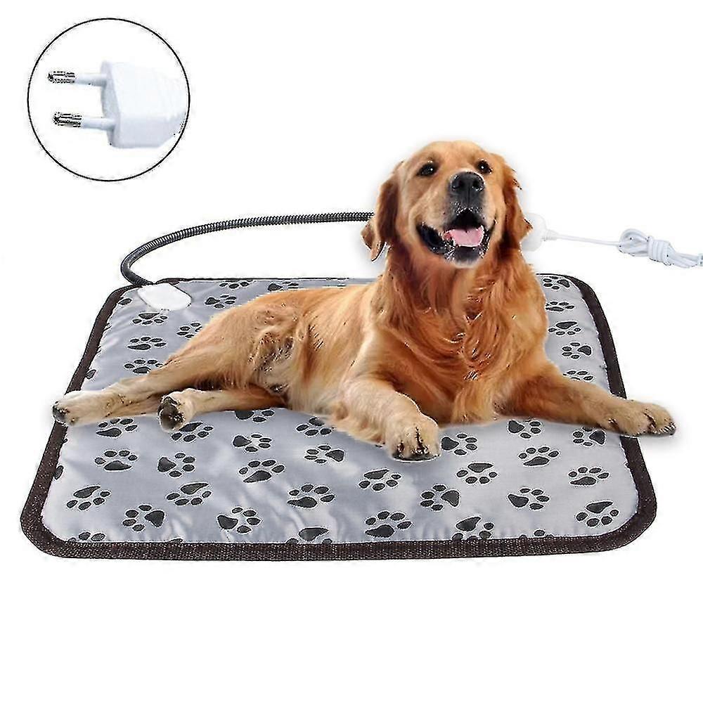 EU/US/Heating Mat Pet Heating Pad Waterproof Heat Mat Warmer Heated Heating Panel Constant Temperature Electric Blanket Anti-bite Line