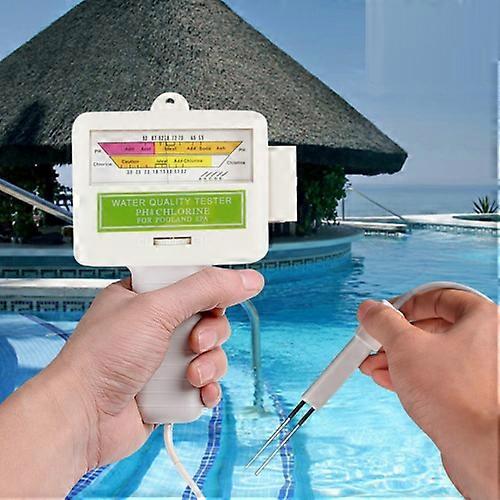 Home Swimming Pool Water PH / CL2 Tester, Cable length: 1.2m
