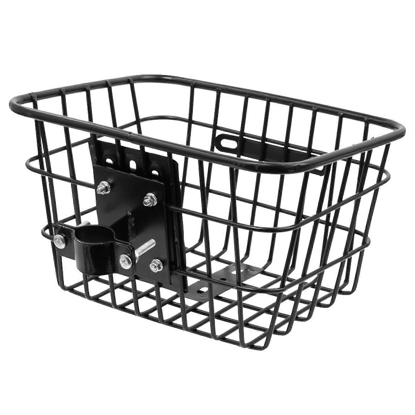 Front Basket For Electric Scooter Front Mount Easy Installation and Water Proof with Large Capacity For Daily Commutes