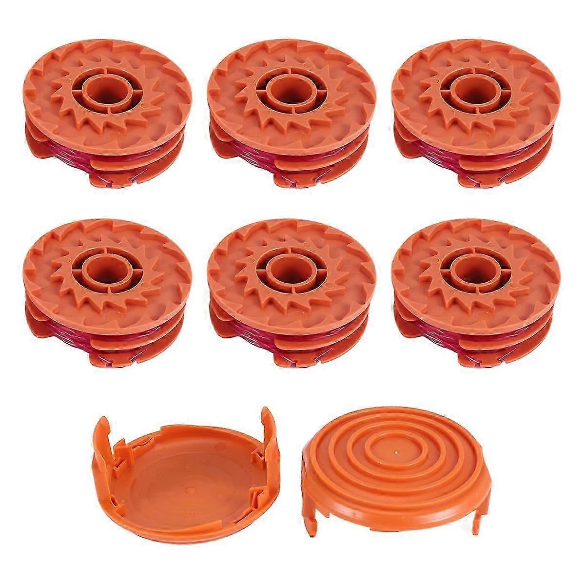 Weed Eater Replacement Spools for Worx WA0007 WG116 WG119 String Trimmer Edger Spool Line Refills Pa