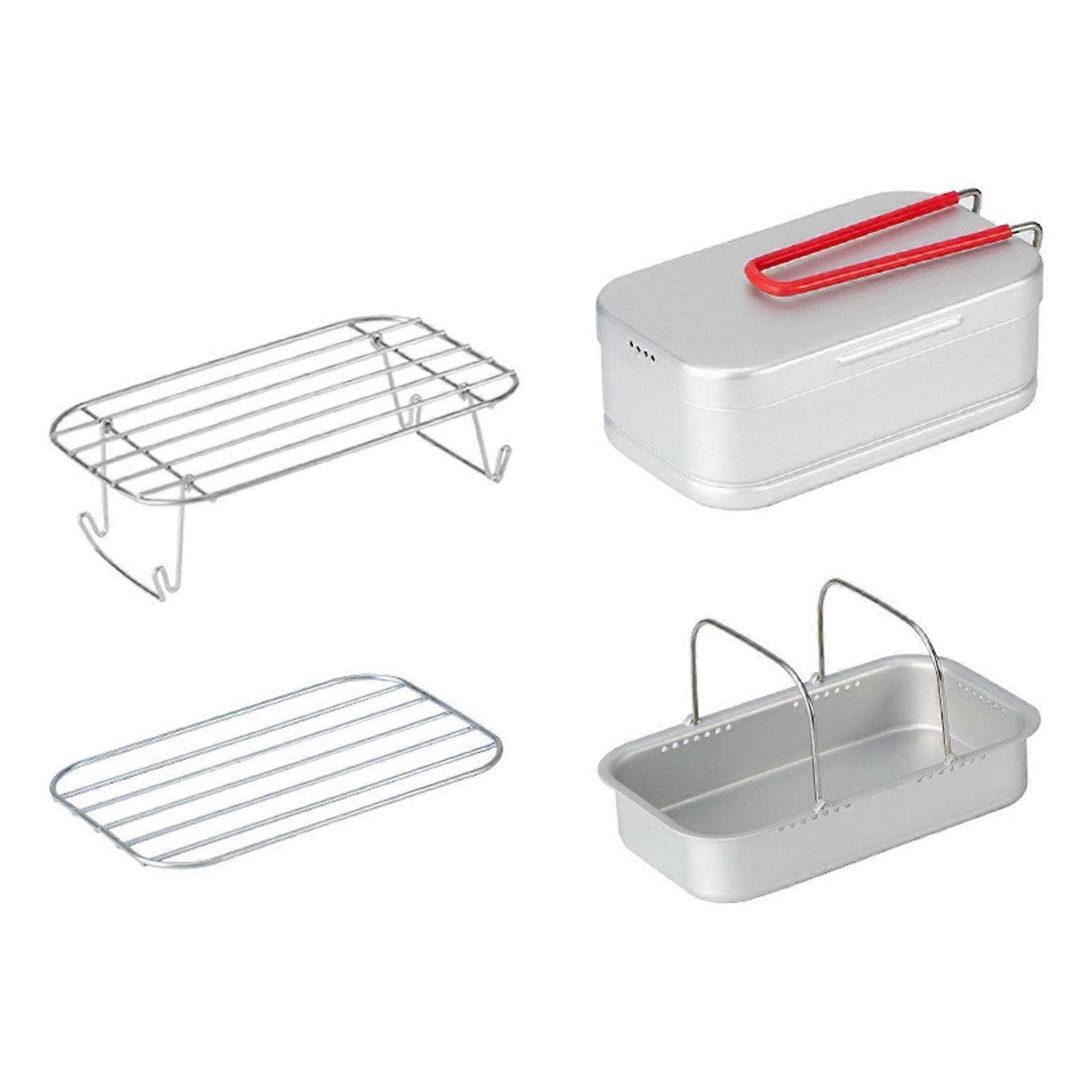 Portable Lunch Cooking Box for Steaming and Rice Portable Camping Cooking Box for Steaming and Rice Boiling